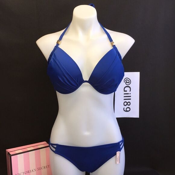 🆕Victoria Secret bikini Set Royal Blue - Picture 3 of 12